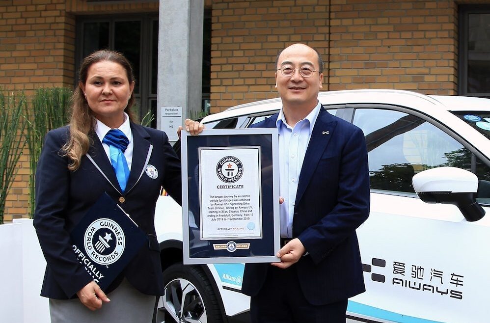 NIeuws Aiways ontvangt GUINNESS WORLD RECORD